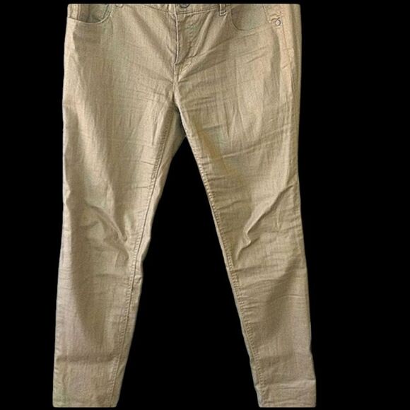 Tinsletown Gold Denim Stretch Jeans size 11 - Picture 6 of 7